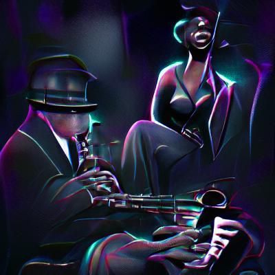 Atmospheric Jazz Noir Image