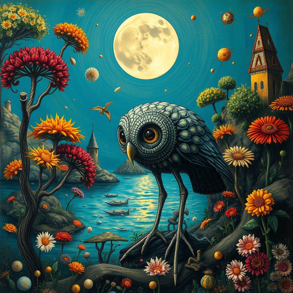 Hyperrealistic Portraits of an Alien World in the Style of M...