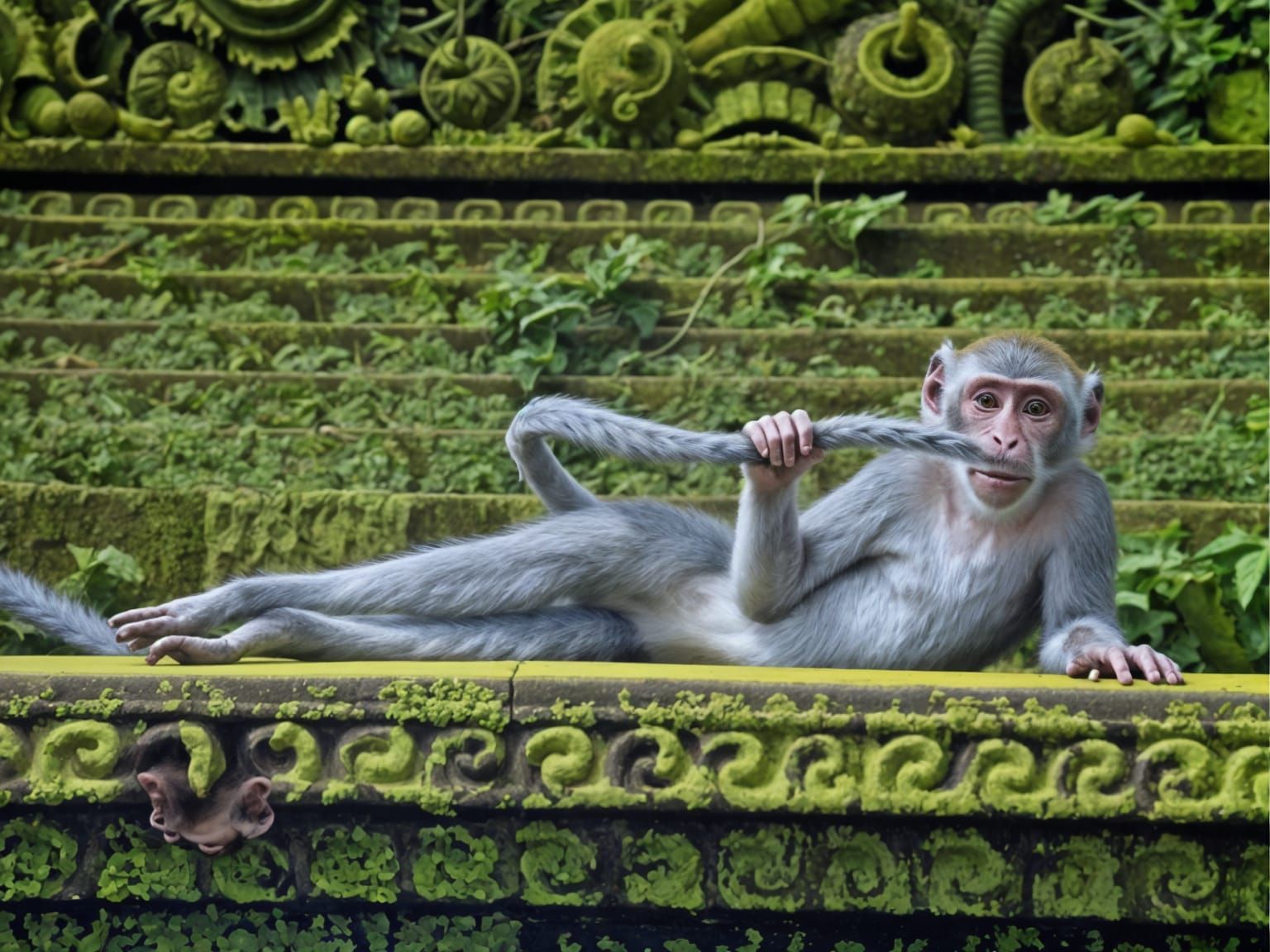 Quirky Monkey Generated by AI