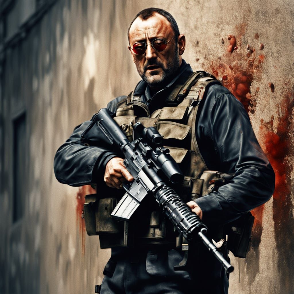 Leon the Professional in Tactical Gear