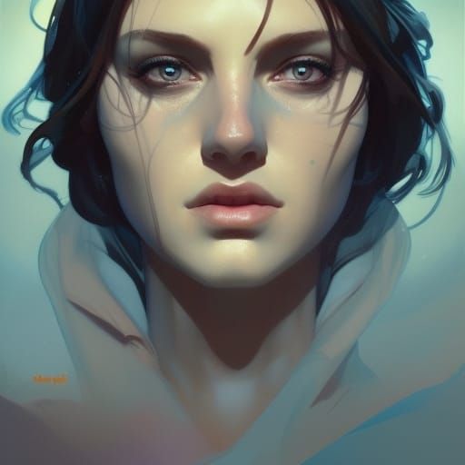 Sandman Portrait in Hyperdetailed Digital Art Style