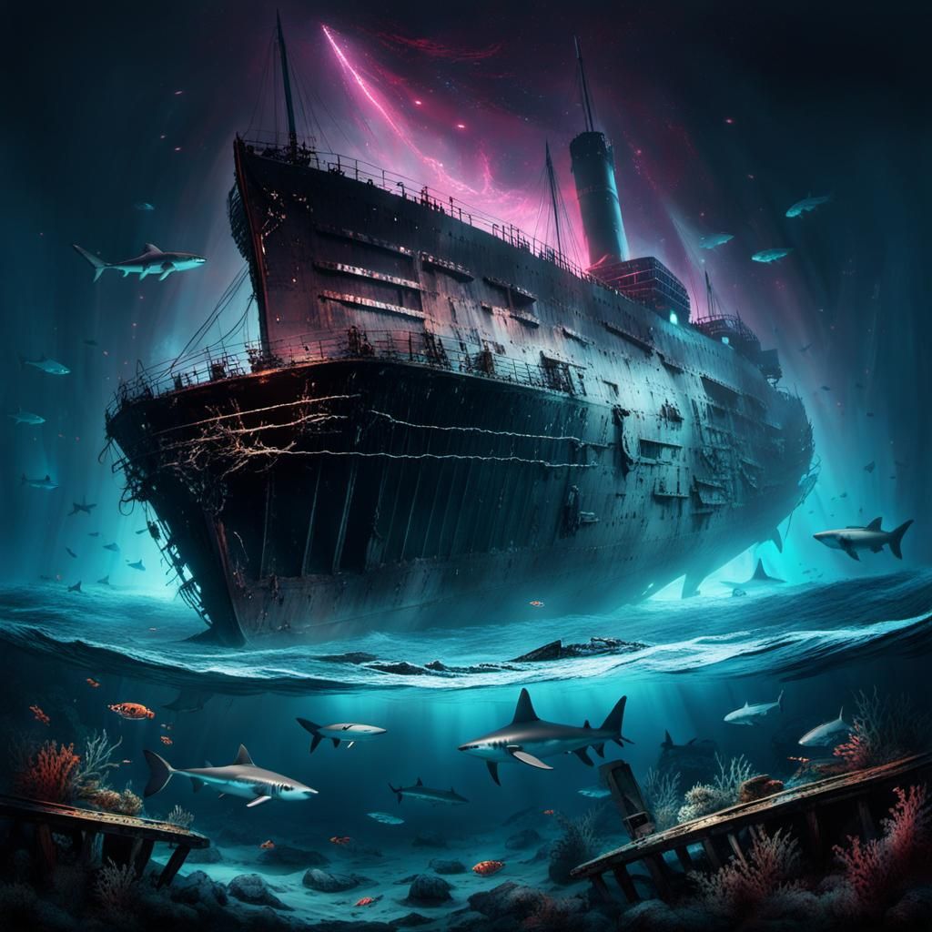 Abandoned shipwreck