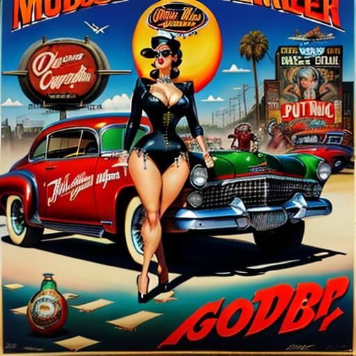 Robert Williams: Often referred to as the " godfather of Lowbrow," his paintings are known for their blend of classic ca...