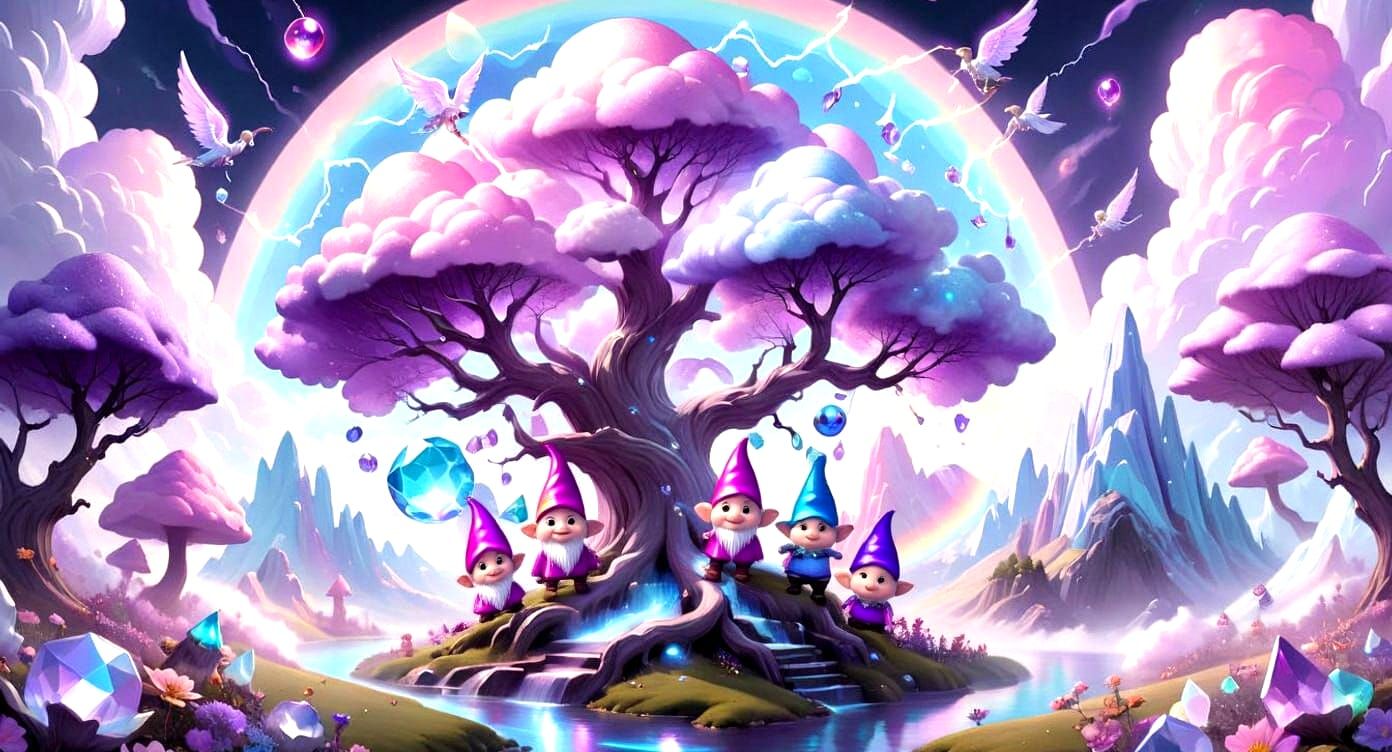 Gnomes and Angels in a Prism Landscape