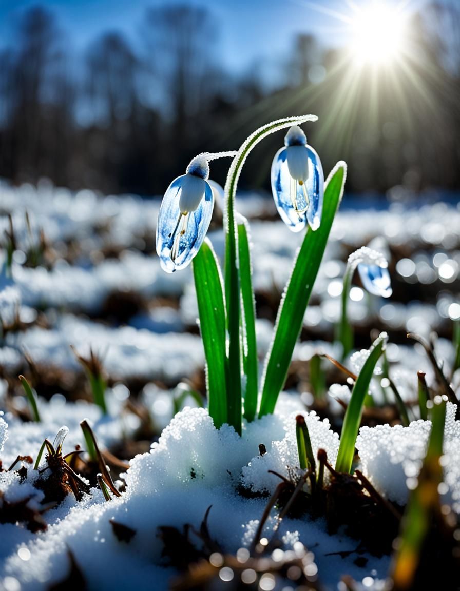 THE LAST SNOWS OF SPRING