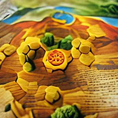 Settlers of Catan Board Game Setup