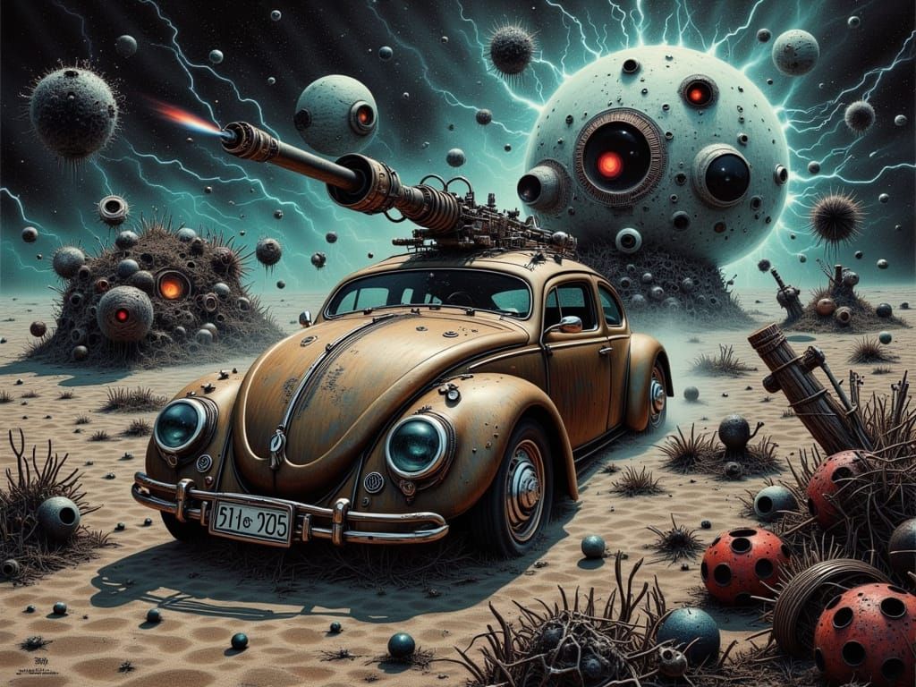 Mars Rover: Lo-Fi Custom Machines