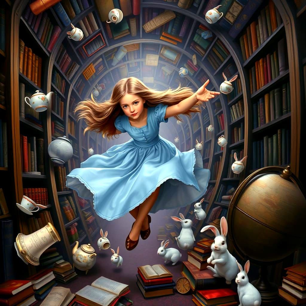 Alice in Wonderland, Down the Rabbit Hole
