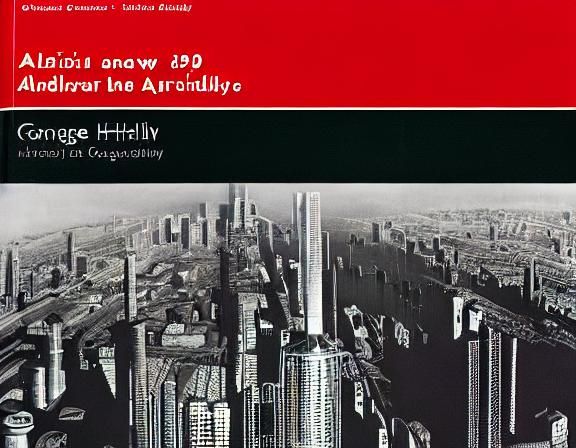 Dystopian Androids in Futuristic Cityscape