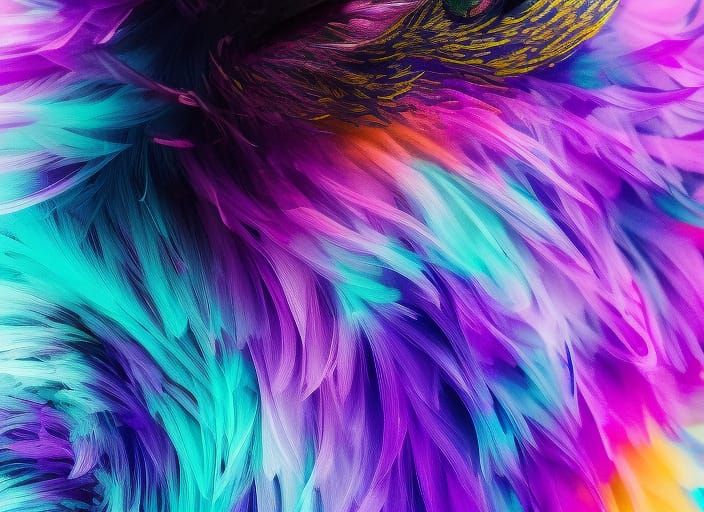 Starling Portrait in Ink, Gouache and Watercolor