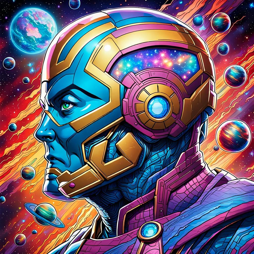 Kang Dynasty: Cosmic Marvel Illustration in 8K