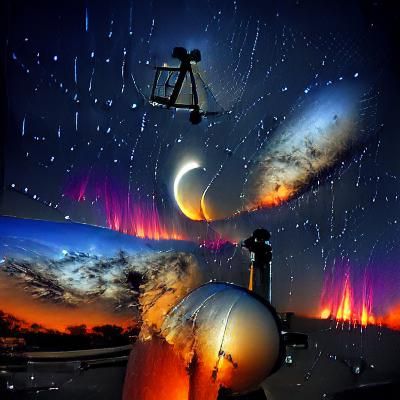 AI Generated Star Field