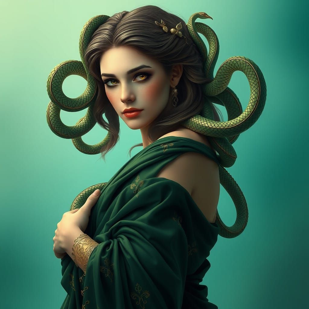 Regal Goddess of Ancient Fantasy