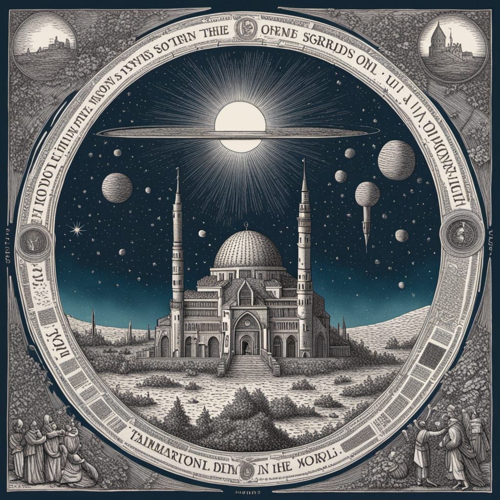 Cosmic Universe Depicted in Two Realms