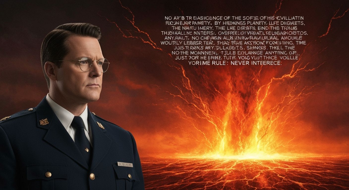 MIB Agent Contemplates Cosmic Seeding and Extinction