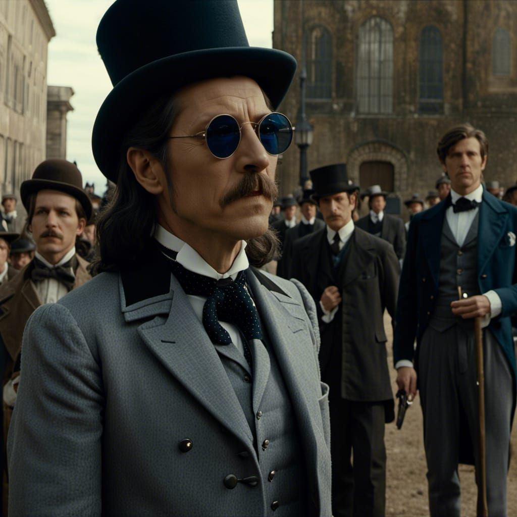 Gary Oldman as Dracula in London, Cinematic Portrait