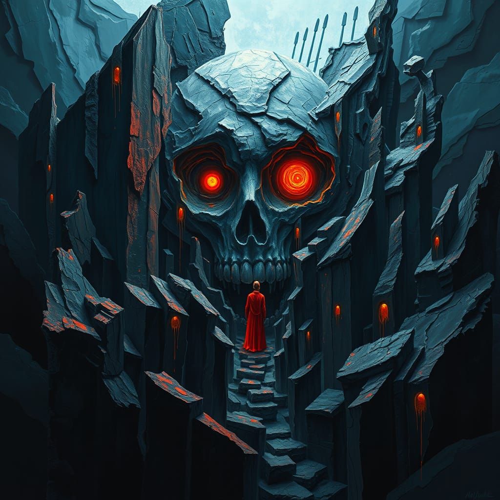 Surreal Cubist Nightmare Vision