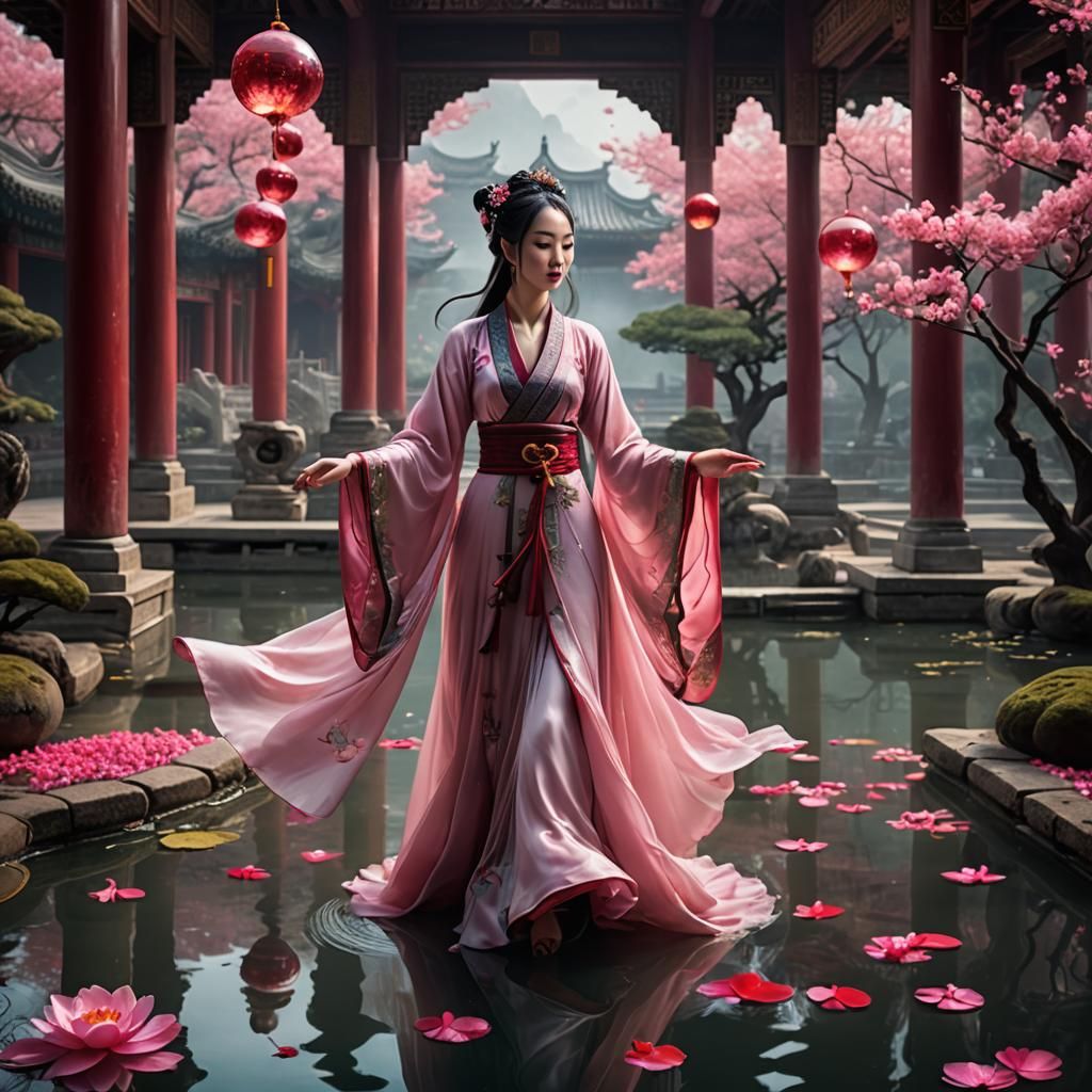 Xianxia Wind Spirit with Crystal Ball