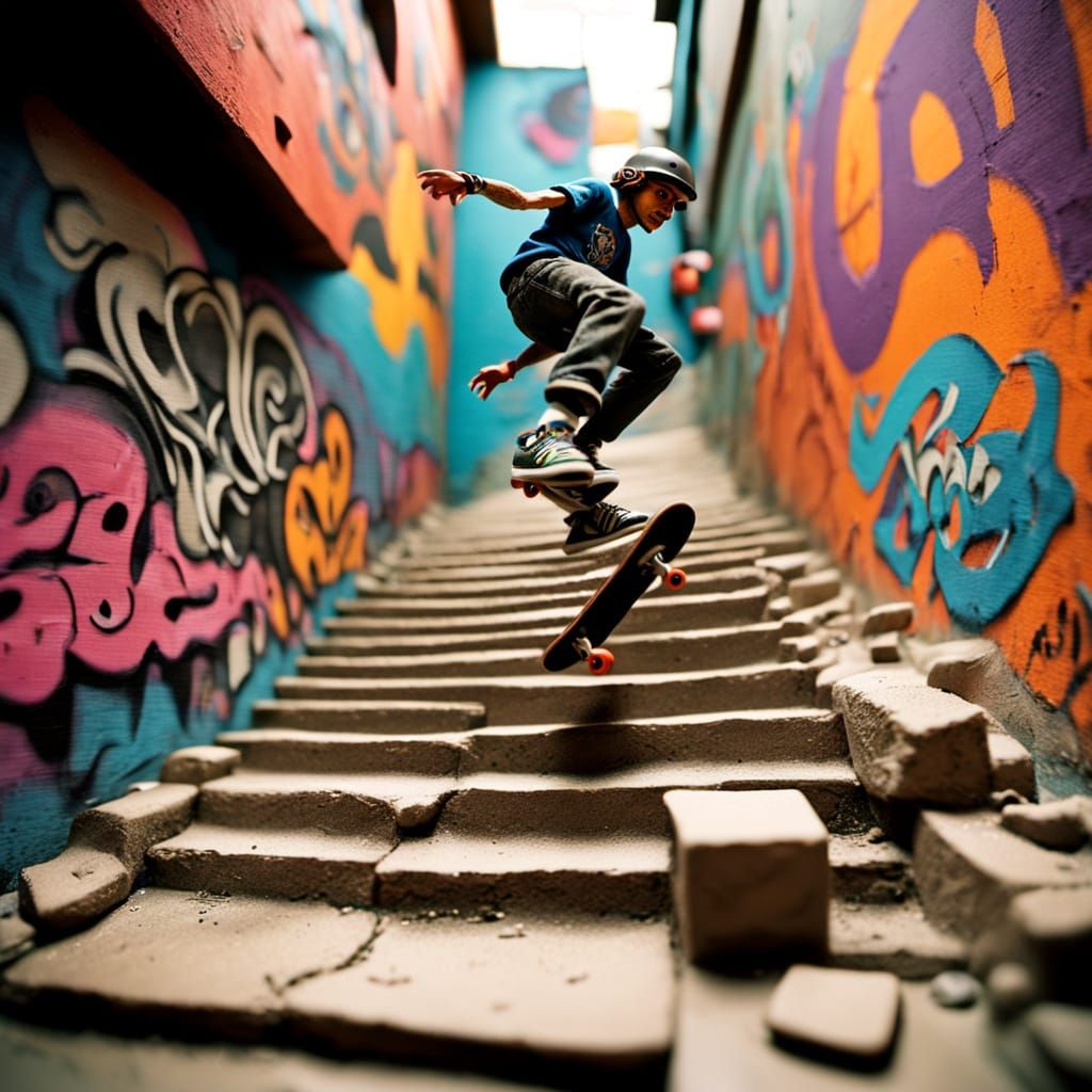 Clay Skateboarder Kickflip in Stop-Motion Animation