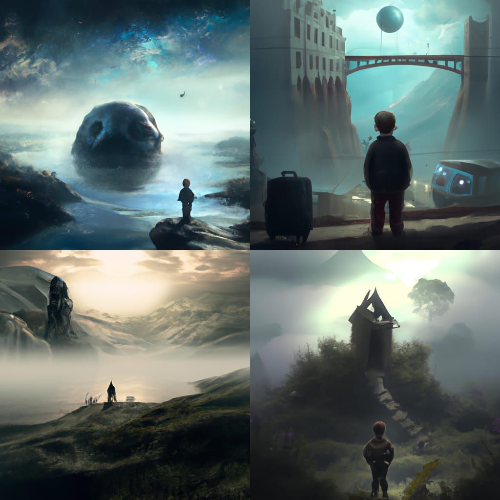 Introspective Matte Painting: I Wish I Knew