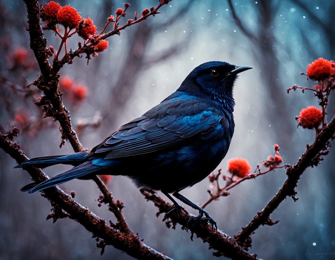 Whispers of Twilight in an Autumnal Landscape