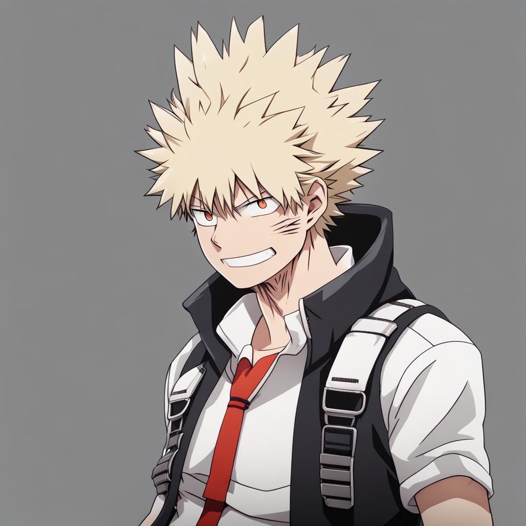 Bakugou Katsuki AI Portrait