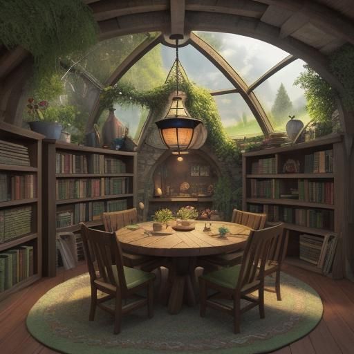 Charming Hobbit Underground Home with Herbal Garden