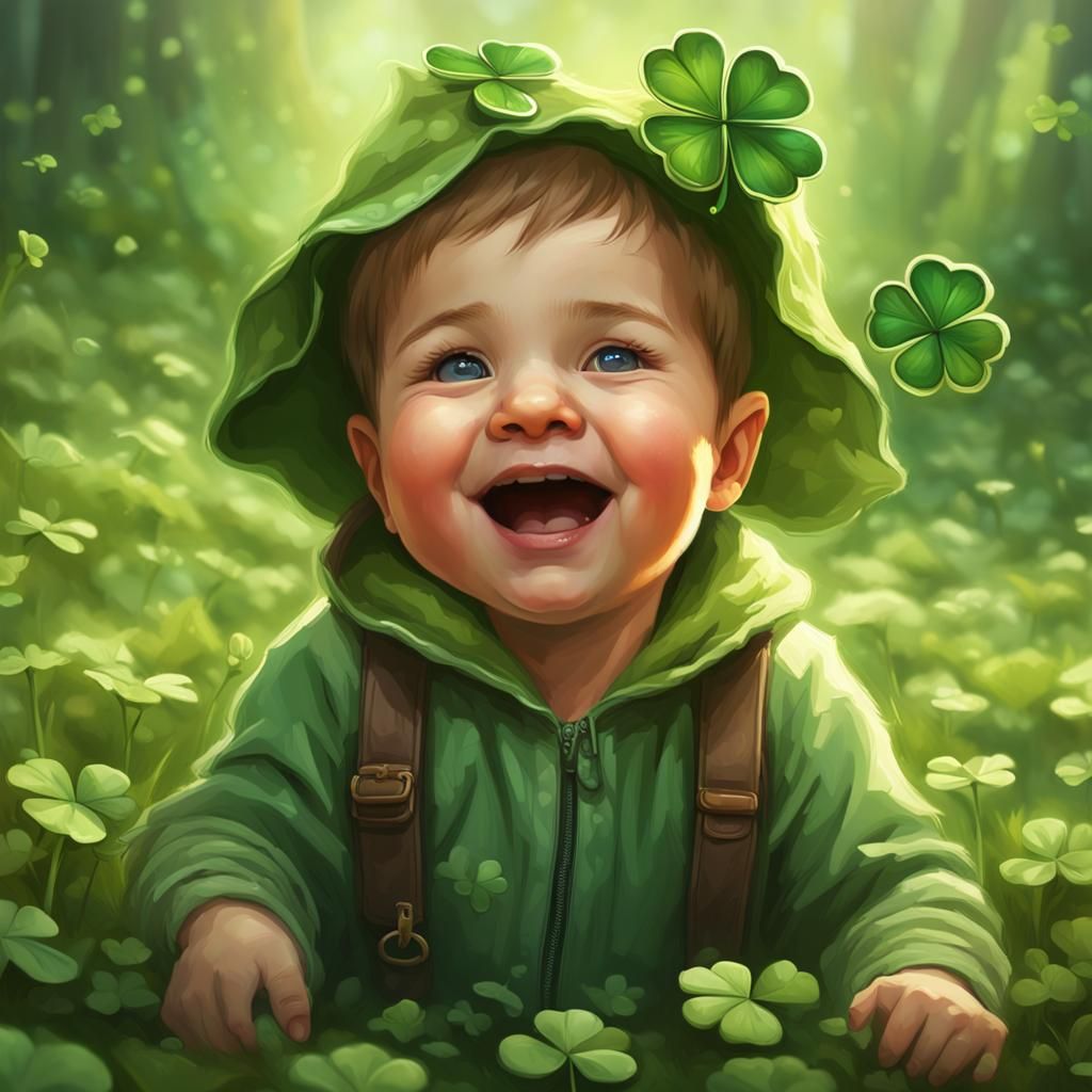 This Baby's Name is "Lucky"