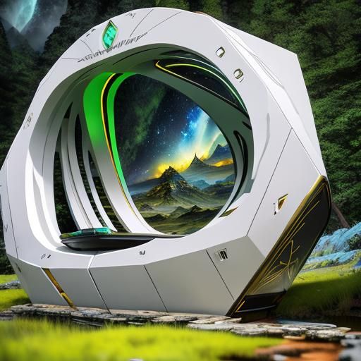 Illuminated Landscape: Epic Digital Matte Painting