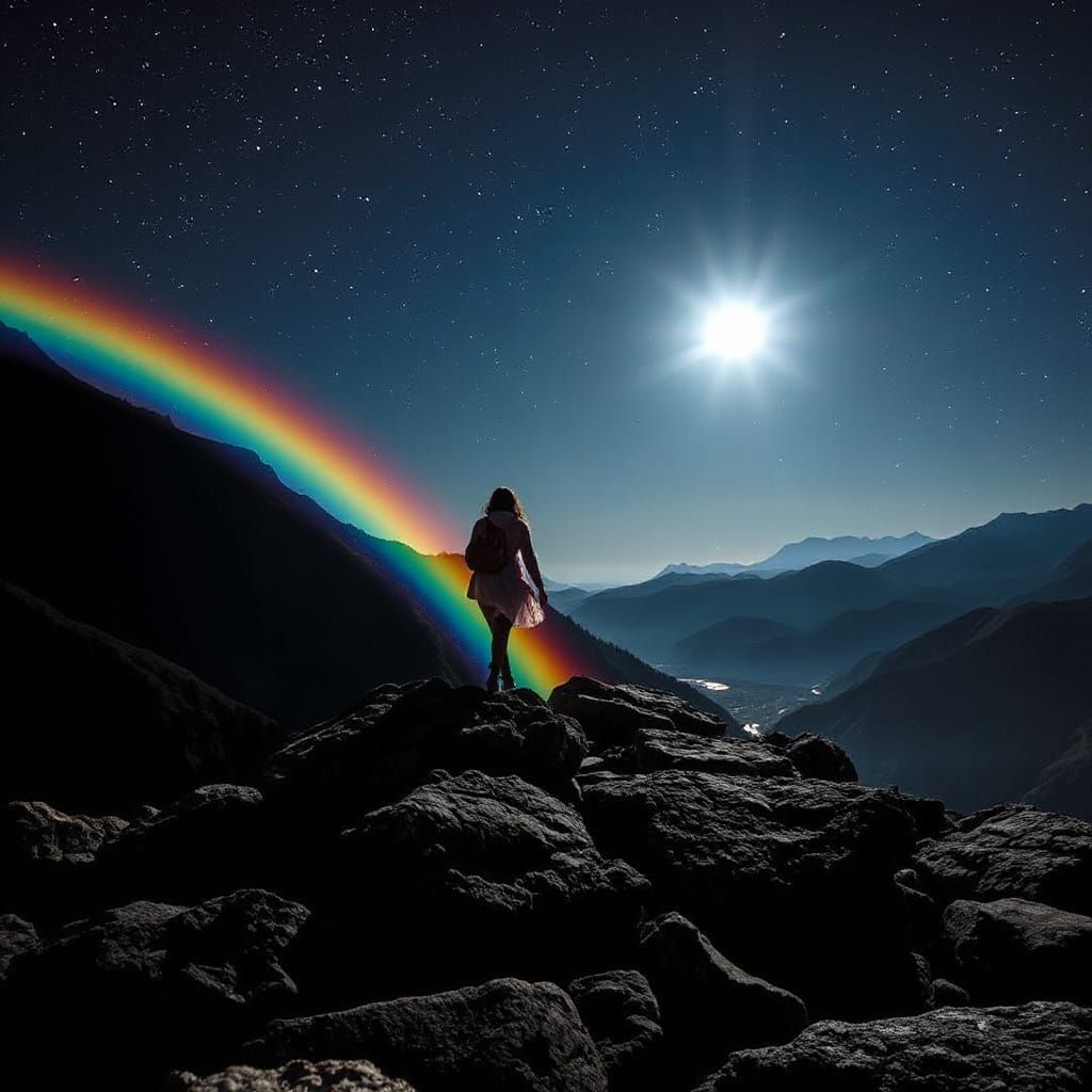 Fanta Walking on a Rainbow