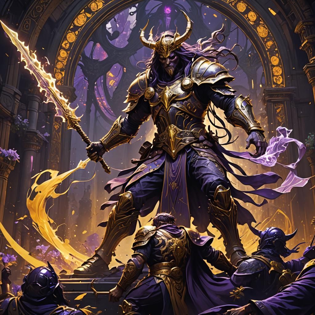 God Killer Slaying God: Dark Fantasy Concept Art