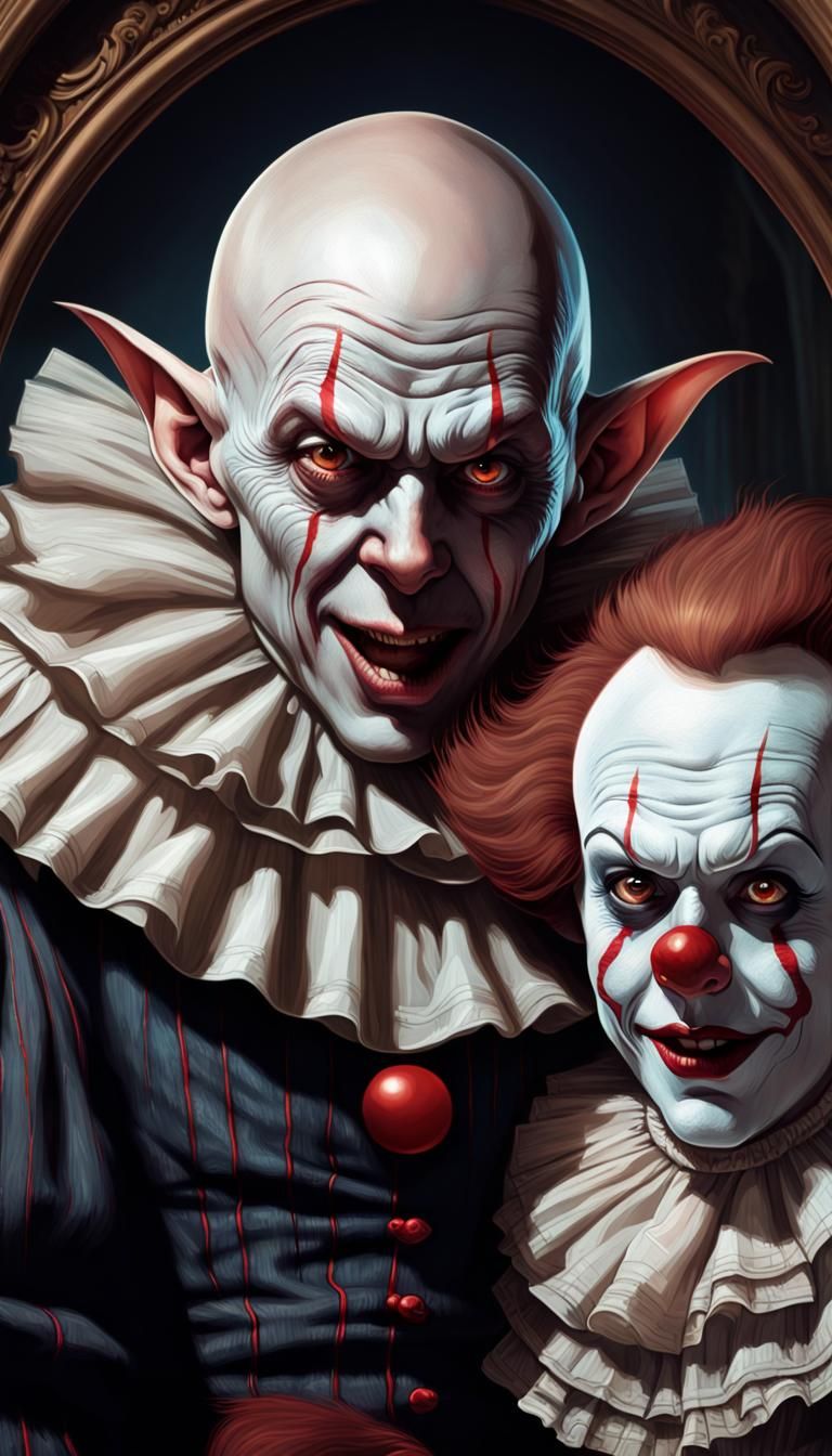 Romantic comedy: starring Nosferatu and Pennywise