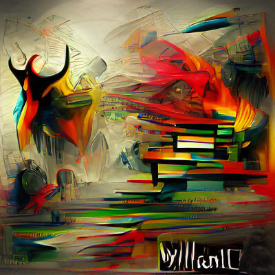 Abstract AI Generated Image