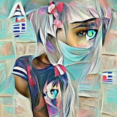 AI Generated Anime Girl Image