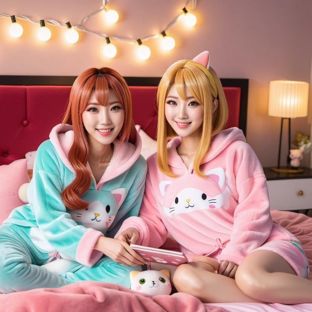 Sabaku and Mii-chan 👩‍❤️‍👩