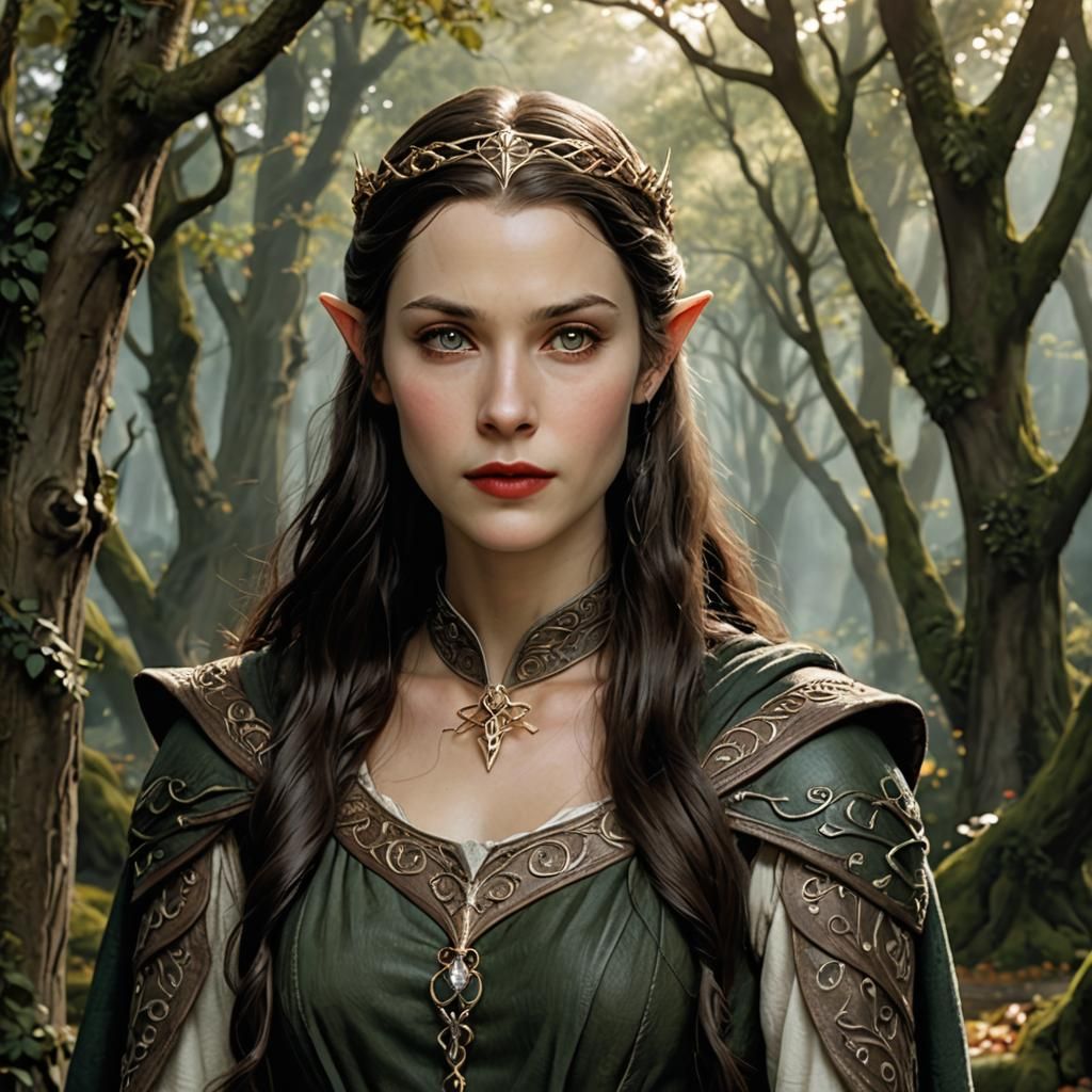 Elf Lady Arwen and a Man in Love