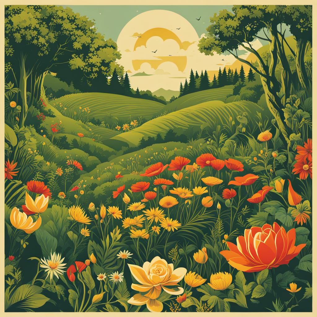 Consume Responsibly: A Sustainable World Poster