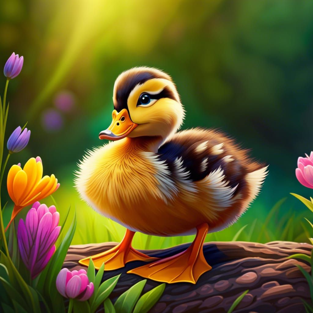 Cute Little Duck