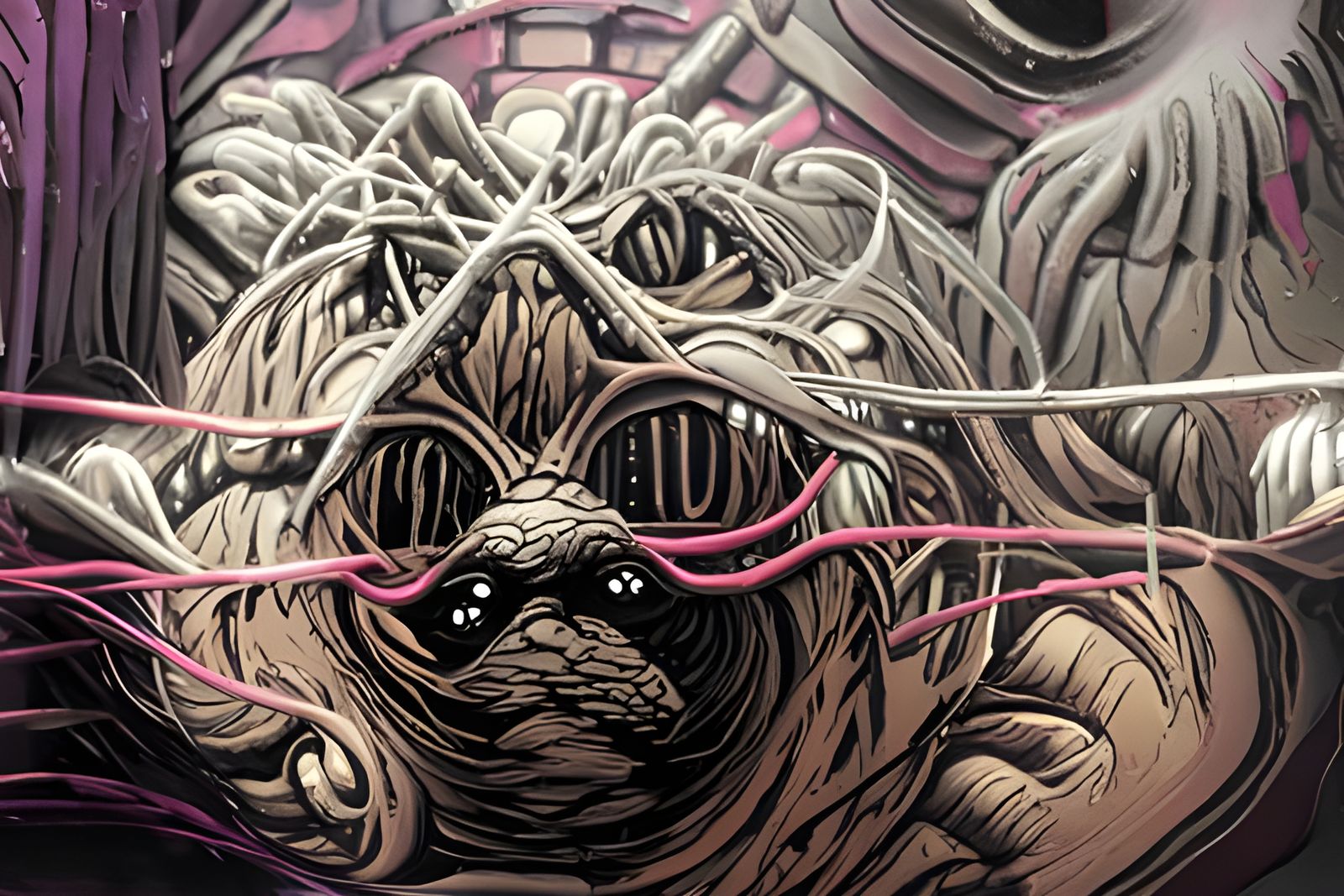 Artwork Inspired by Dan Mumford's Style
