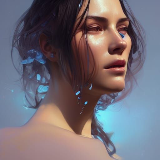 Hyperdetailed Portrait with Dynamic Lighting
