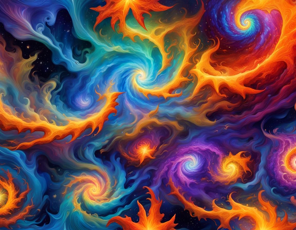 Exaggerated (Extreme Closeups of Five Beautiful Diverse Vari...