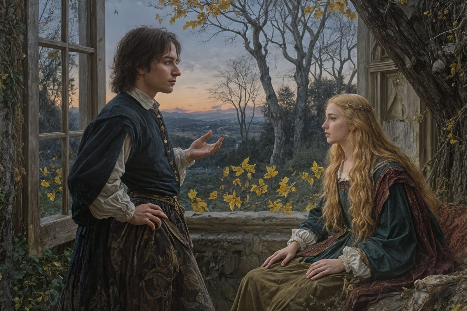 Shakespeare Envisions Young Love and Aging Beauty