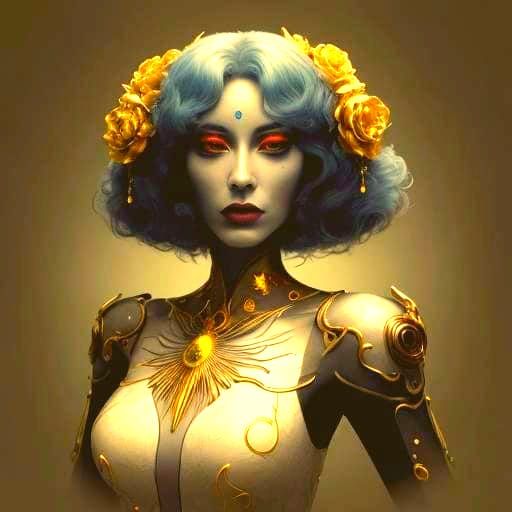 Surreal and Glamorous Psychedelic Art in 8k