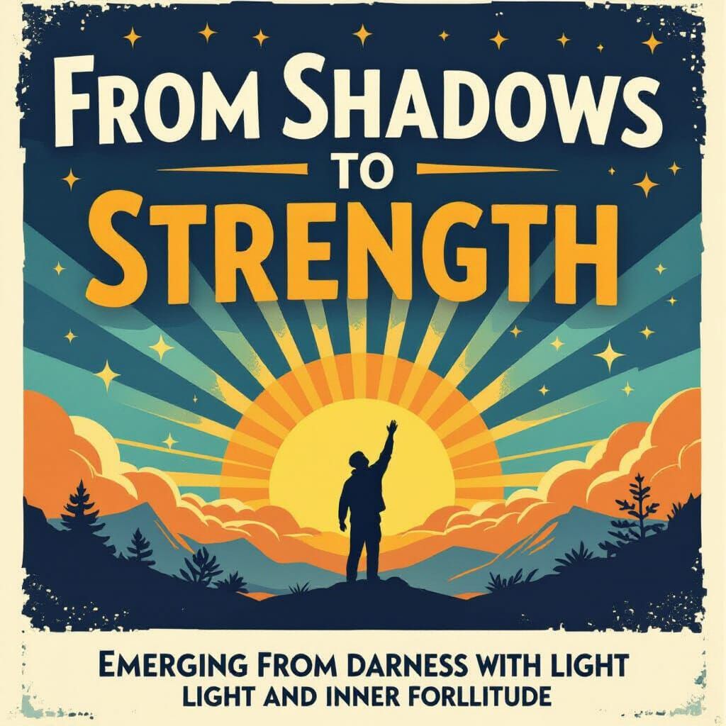 From Shadows to Strength: Resilience Poster