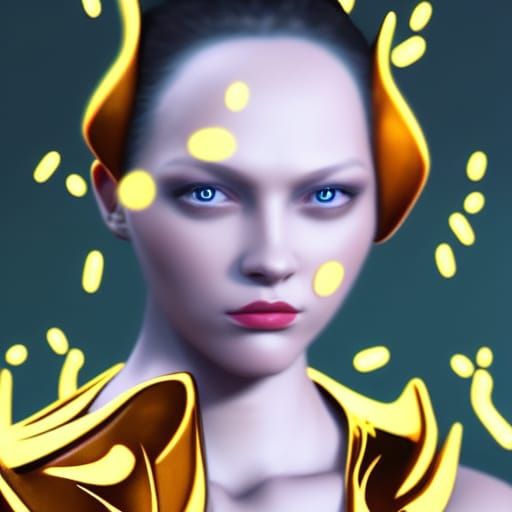 Spread Eagle Face Down: Detailed Matte Painting