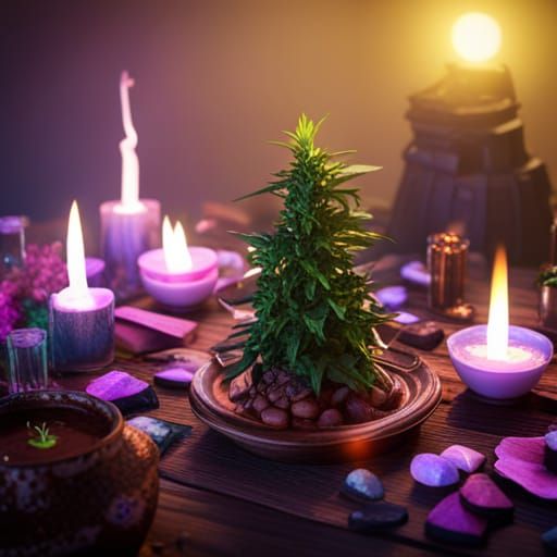 Detailed Still Life with Coffee and Incense