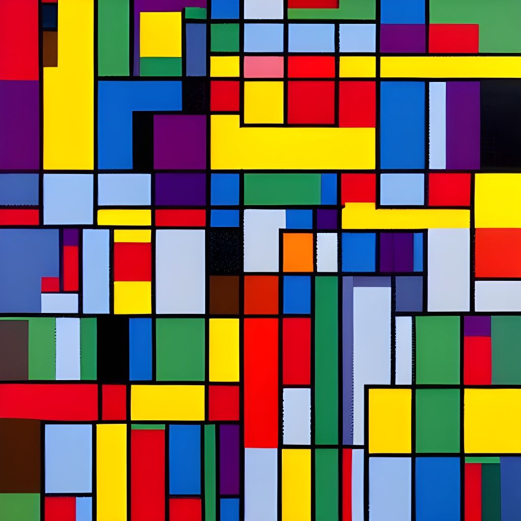 Bright Windows Pierce the Darkness: Minimalist Art