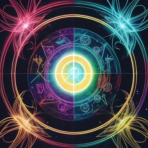 Anime Time Portal in Fairy Circle with Friends