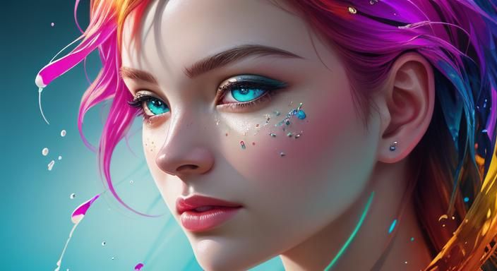 Hyperrealistic Word Art 'HOPE' in Beauty Cup