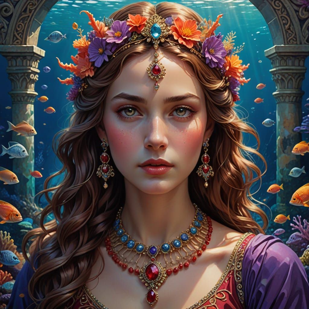 Amphithoe: A Nereid Goddess Portrait